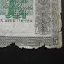 1939 Ulster Bank 5 Pounds, hand-signed 'Lester' Image 5