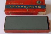 Vintage Carborundum Silicon Carbide No 109 Combination Sharpening Stone Coarse/Fine