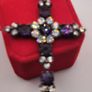 Vintage sterling silver Cross necklace Image 5