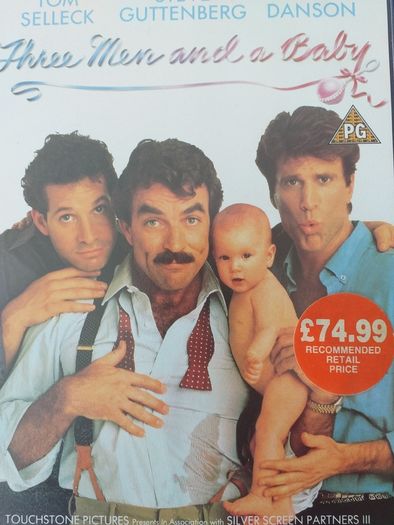 Three Men And A Baby VHS Pal Video Cassette Tape