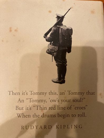 War book: ' Tommy. The British soldier on the Western Front 1914-1918'