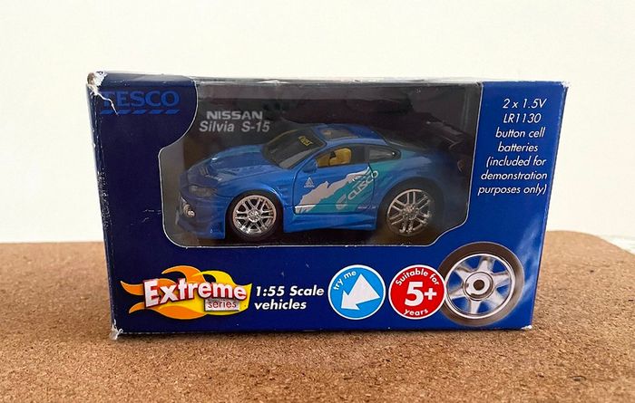 Die-Cast Nissan Silvia S.15 1/55 scale model