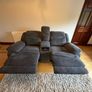 Electric 2 Seater Recliner and Console (Connollys of Moy) 1 Year Old Image 2