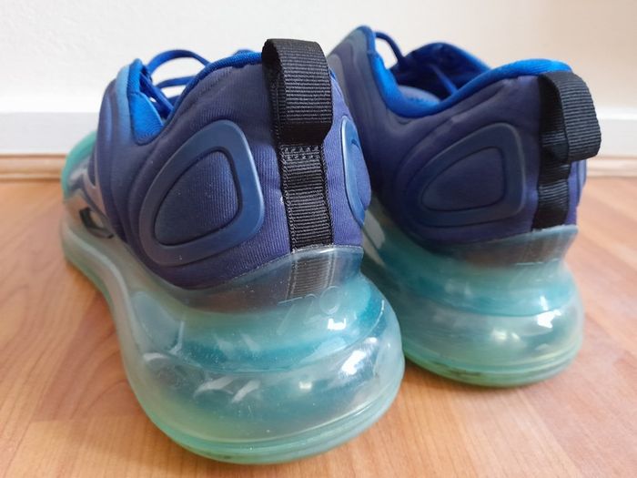 Nike Air Max 720 Sea Forest UK-10/EUR-45 AQ2924-400 Deep Royal Blue/Black-Hyper Jade-2018
