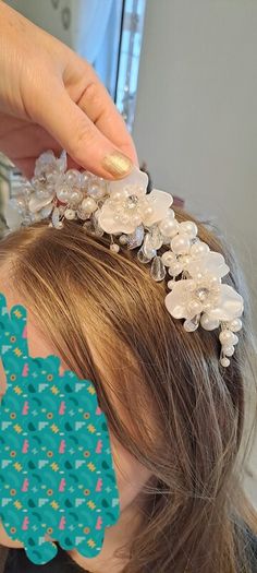 communion/flower girl headpieces