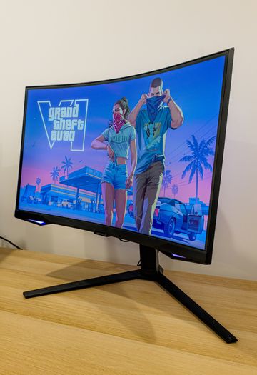 Samsung Odyssey G6, 27" Curved Gaming Monitor, QHD 2560x1440, 240hz