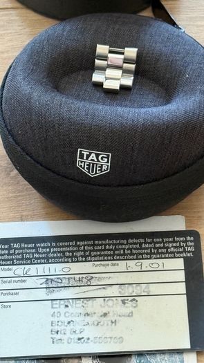 Tag Heuer Professional Chronograph