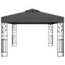 Gazebo with Double Roof 3x4m Anthracite Image 3