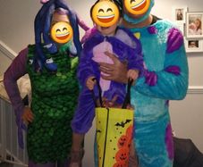 halloween costume monsters inc Joker beauty and the beast adult
