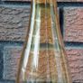 Vintage Pair of Amber Glass Vases Image 3