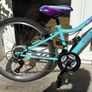 Apollo Vivid 6 gear Jr Mountain bike - Purple & Teal. Image 2