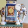 Vintage Chinese Elephant Ceramic Image 2
