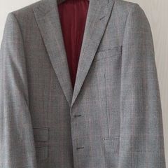 Man suit 2 pieces, size 48, 100% wool