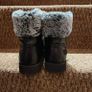 Black Ankle boots with fur, size 38 Image 5