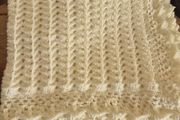 christianing blanket and bonnet
