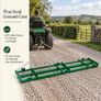 8 ft Tow Behind Drag Harrow for ATV Tractor and Driveway Levelling Image 3