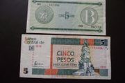 Lot of 2 notes from Cuba (1985-2007)