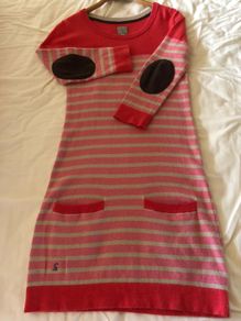 Joules striped dress