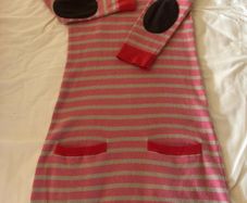 Joules striped dress