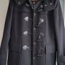BURBERRY black duffle coat Sz 42 (Fit 10UK) - Rrp 645 (New) Image 2