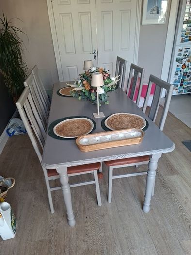 8 seater dining table and chairs