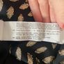 Amazing Zara black and gold long print dress XS Image 9