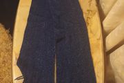Blue Glitter Scarf