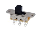 Switchcraft DPDT Slide Switch (Fender Jazzmaster, Jaguar etc)