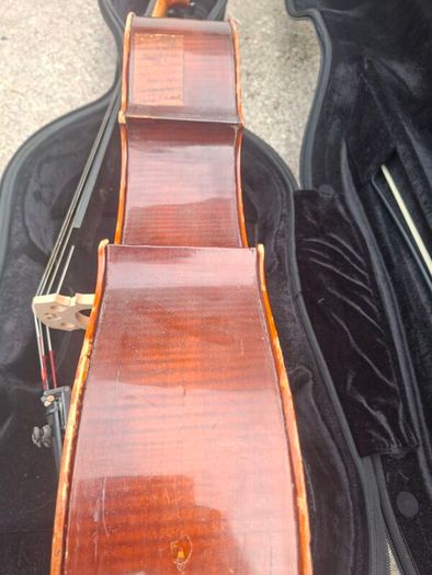 Beautiful Roderich Paesold model 601 3/4 Cello made in Germany in 1978