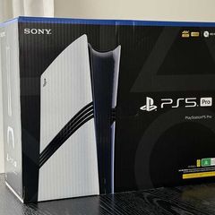 PS5 Pro with disc boxed