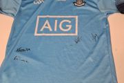 Dublin GAA (Autographed) O'Neills Gaelic Football Jersey (Youths 13 Years) FREE POST