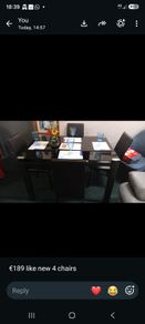 Table And 4 Chairs