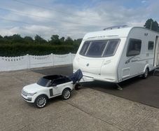 Ace Award caravan   Lightweight easy towed