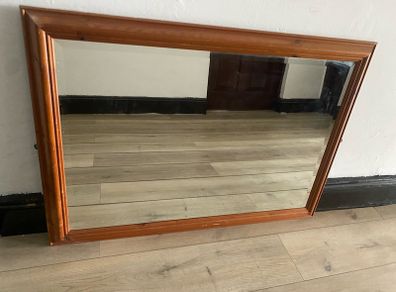 Large pine mirror