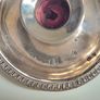 James Scott, Candle Holder, Chamber Stick. Hallmarked 1818. Sterling silver. Image 4