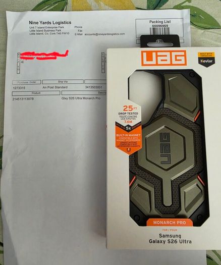 UAG Monarch Pro Kevlar S26 Ultra case