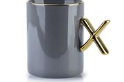 Porcelain Gold Coffee Cup XENIA 420ml