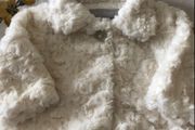 Girls fur coat 7lb