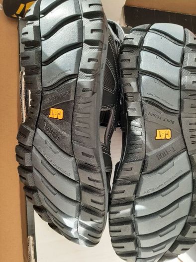 New sandles black caterpillar in box
