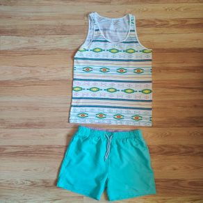 New men Top and Shorts set, size S