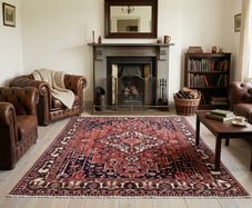 Superb Persian Heriz Rug | Hand-Knotted Wool | 300cm X 200cm