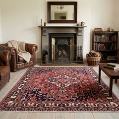 Superb Persian Heriz Rug | Hand-Knotted Wool | 300cm X 200cm