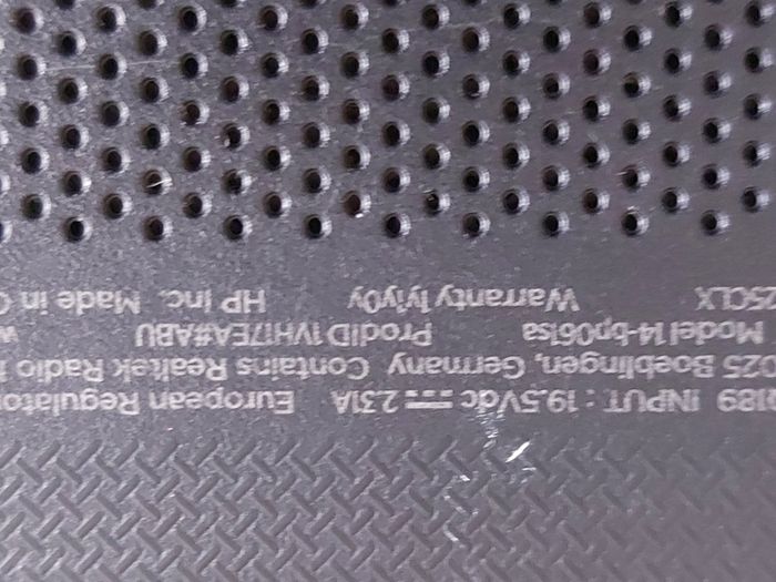 HP Laptop Model 14-dp061sa, Intel Core i3-6006U CPU. 2.0 GHz, 4 GB Ram, 500GGB HDD, windows 10, Microsoft Edge, Chrome, and VLC