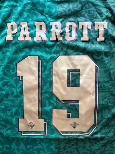 Real betis Jersey Parrott