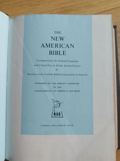 Large Vintage Catholic Bible - Free