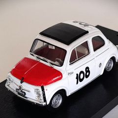Diecast Model Fiat Abarth 595 - Collectable Brumm 1:43