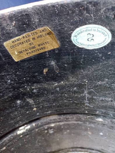Hand Decorated Galvanised Bucket
