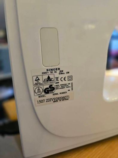 Singer Smart sewing machine