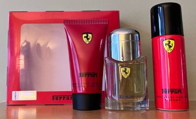 Ferrari Mens Travel Size Toiletry Set (new but incomplete)