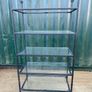 Reduced!!  3 Large Black Sjop Display Glass Shelving Stands Image 2
